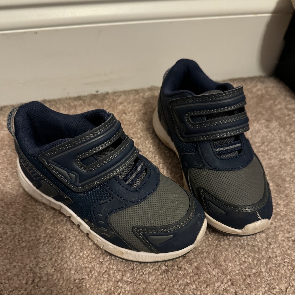 Navy sneakers